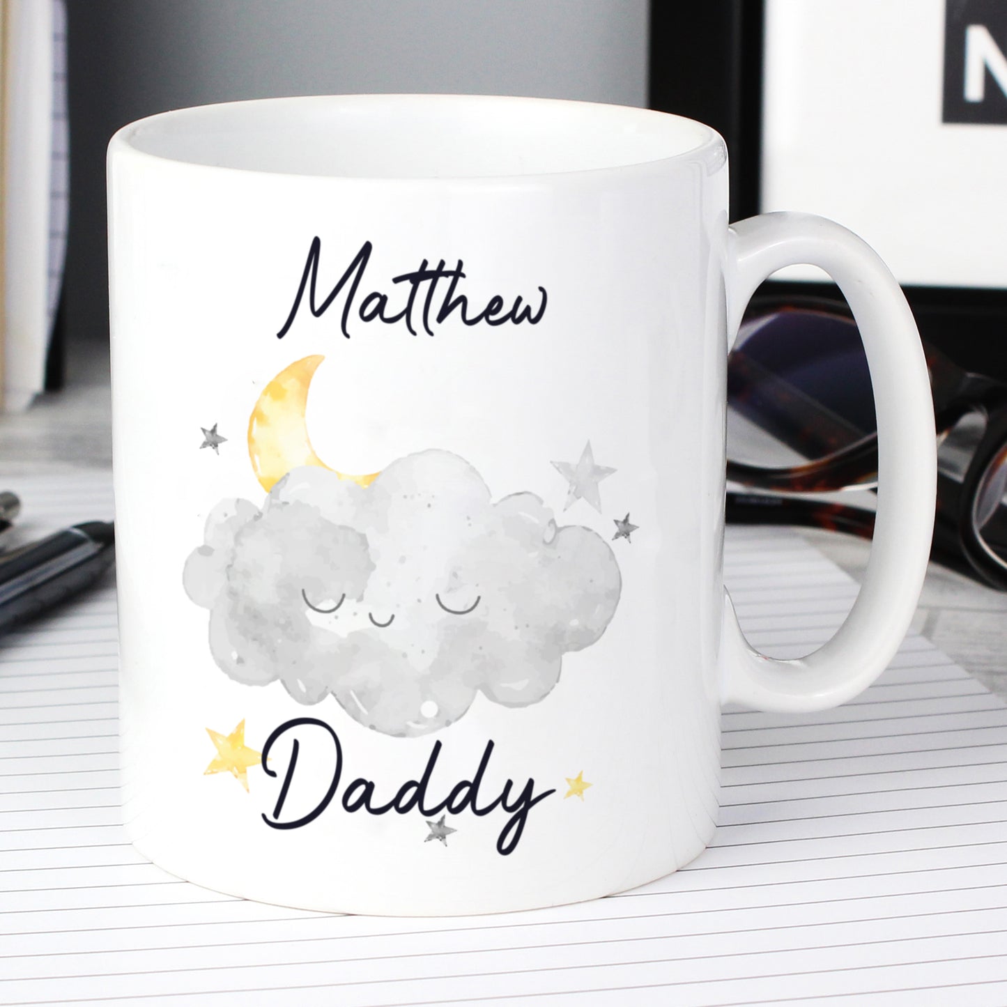 Personalised Daddy Cloud Mug from Heartfelt Gifts