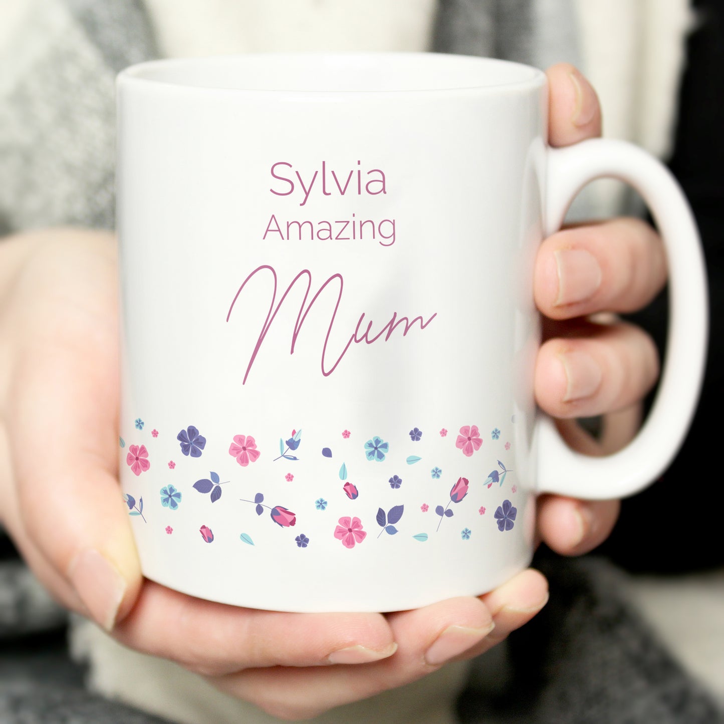 Personalised Amazing Floral Mug from Heartfelt Gifts