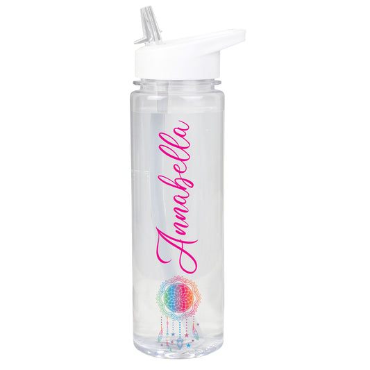 Personalised Dream Catcher Name Only Water Bottle - image 2