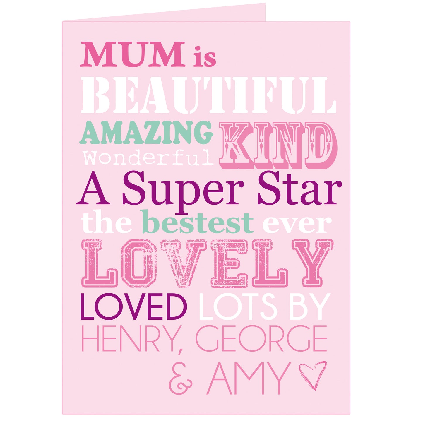 Personalised She Is... Card - image 3