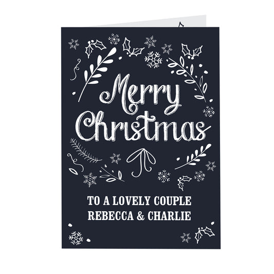 Personalised Christmas Frost Card - image 2