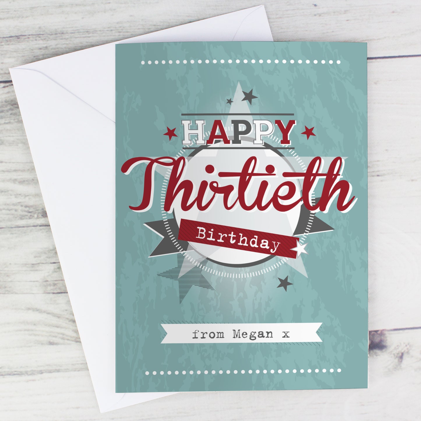 Personalised 50s Retro Card - image 6
