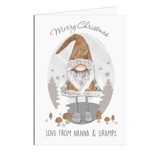 Personalised Christmas Gonk Card - image 2