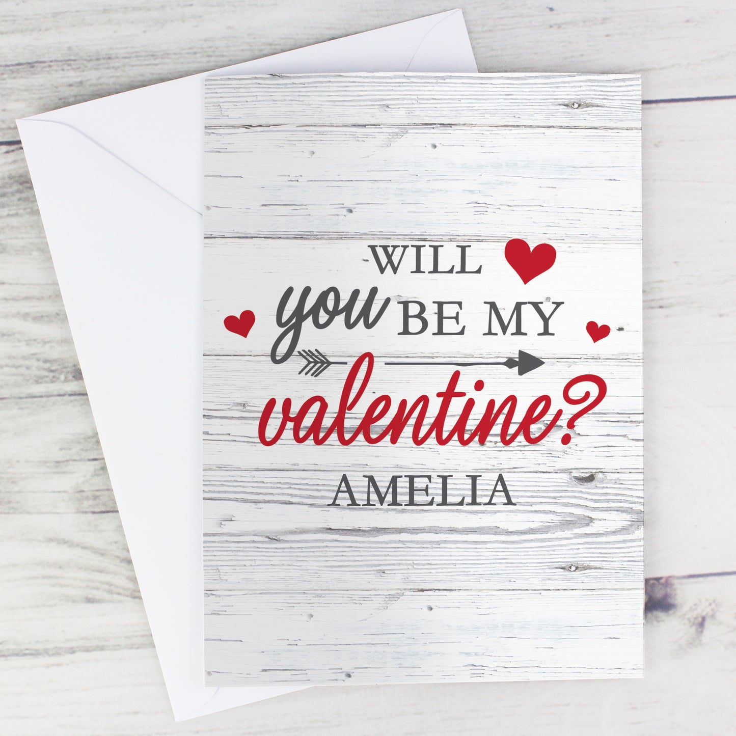 Personalised Be My Valentine Card - image 3
