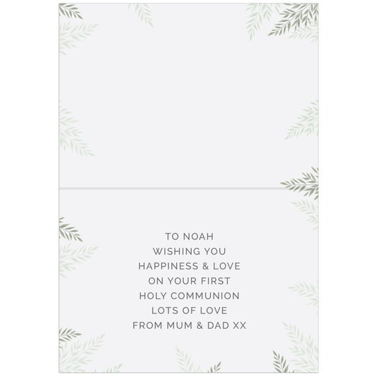 Personalised First Communion Card - image 3