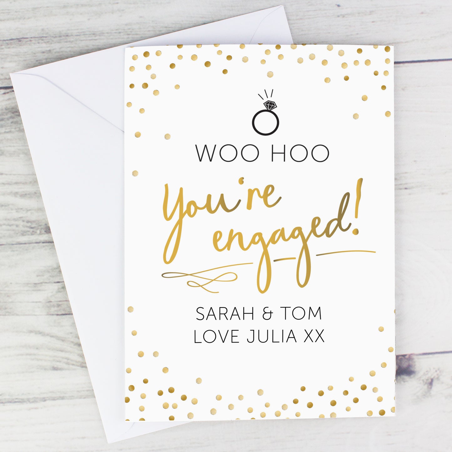 Personalised Engagement Card - image 5