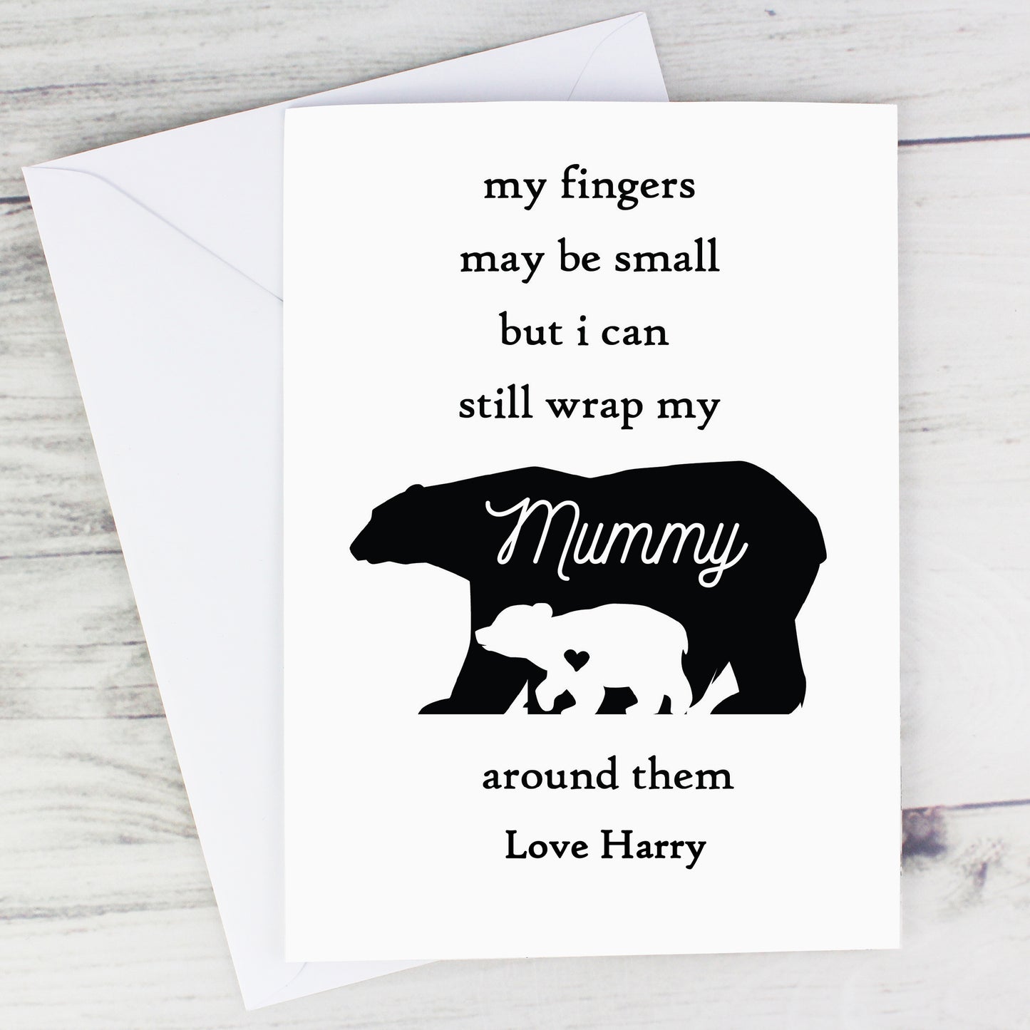 Personalised Fingers may be small Card - image 9