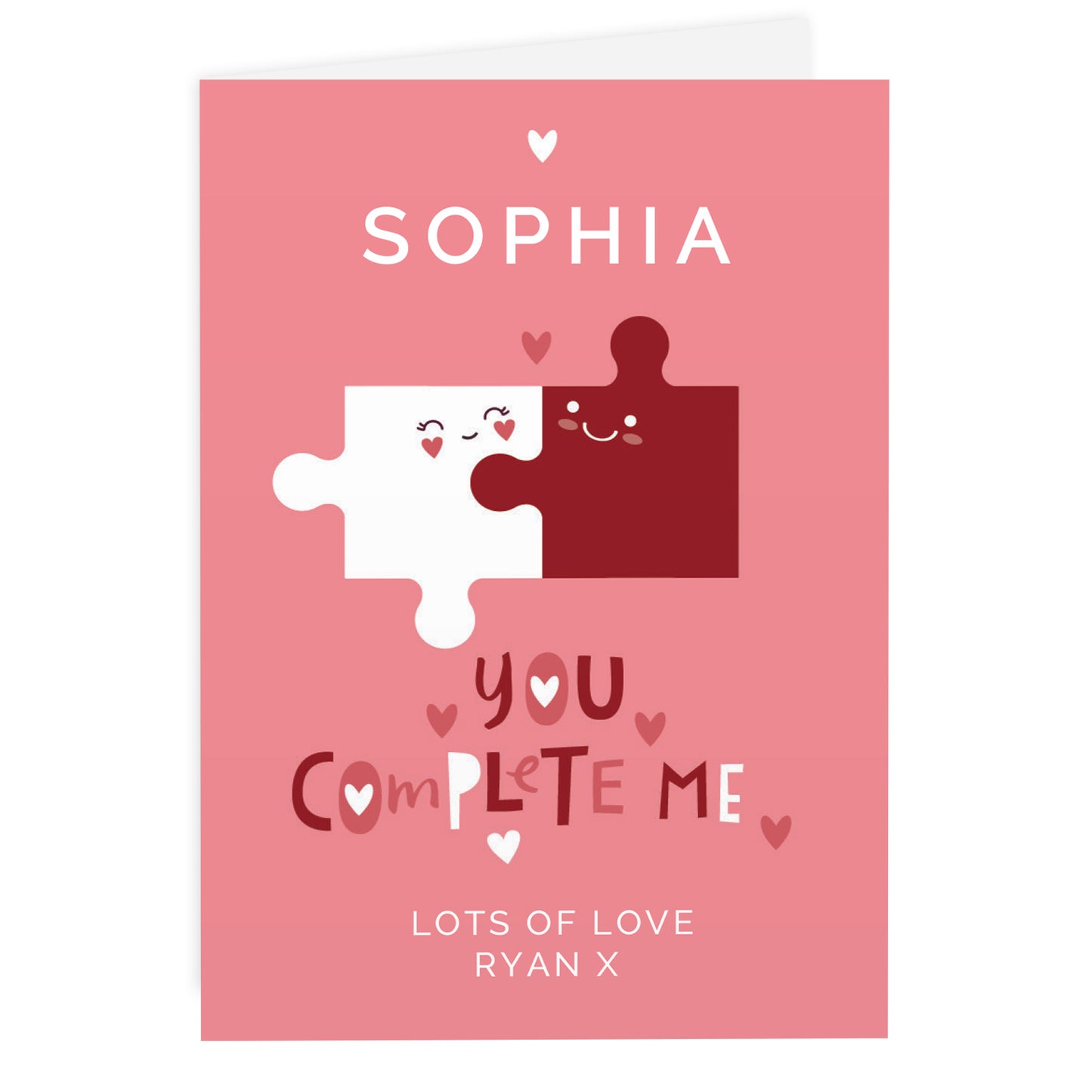 Personalised You Complete Me Card - image 5