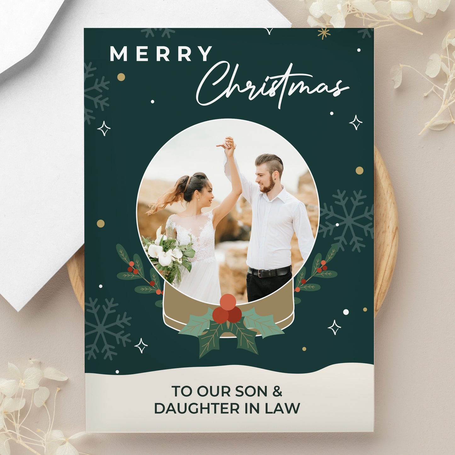 Personalised Photo Upload Christmas Card - image 8