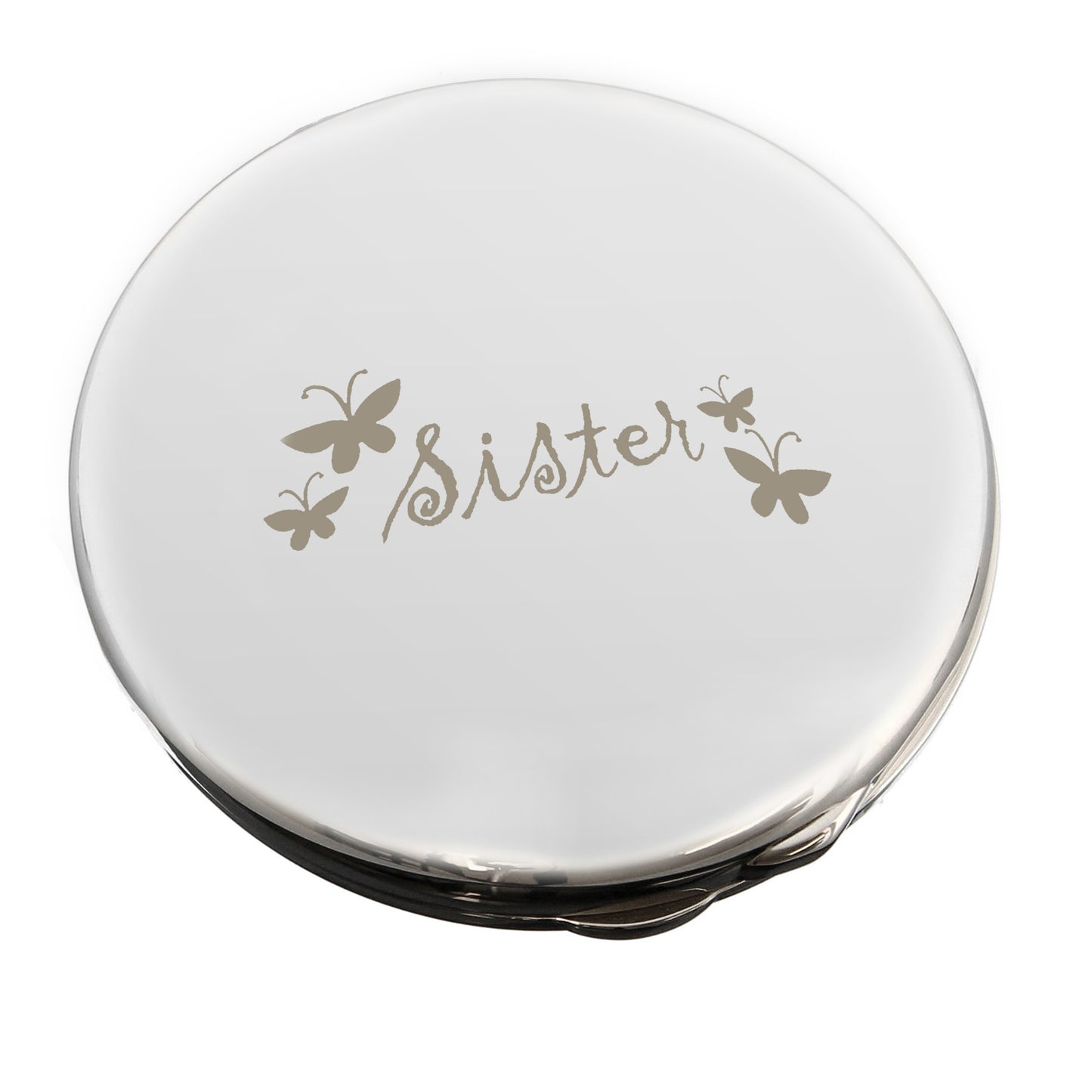 Sister Round Compact Mirror - image 2
