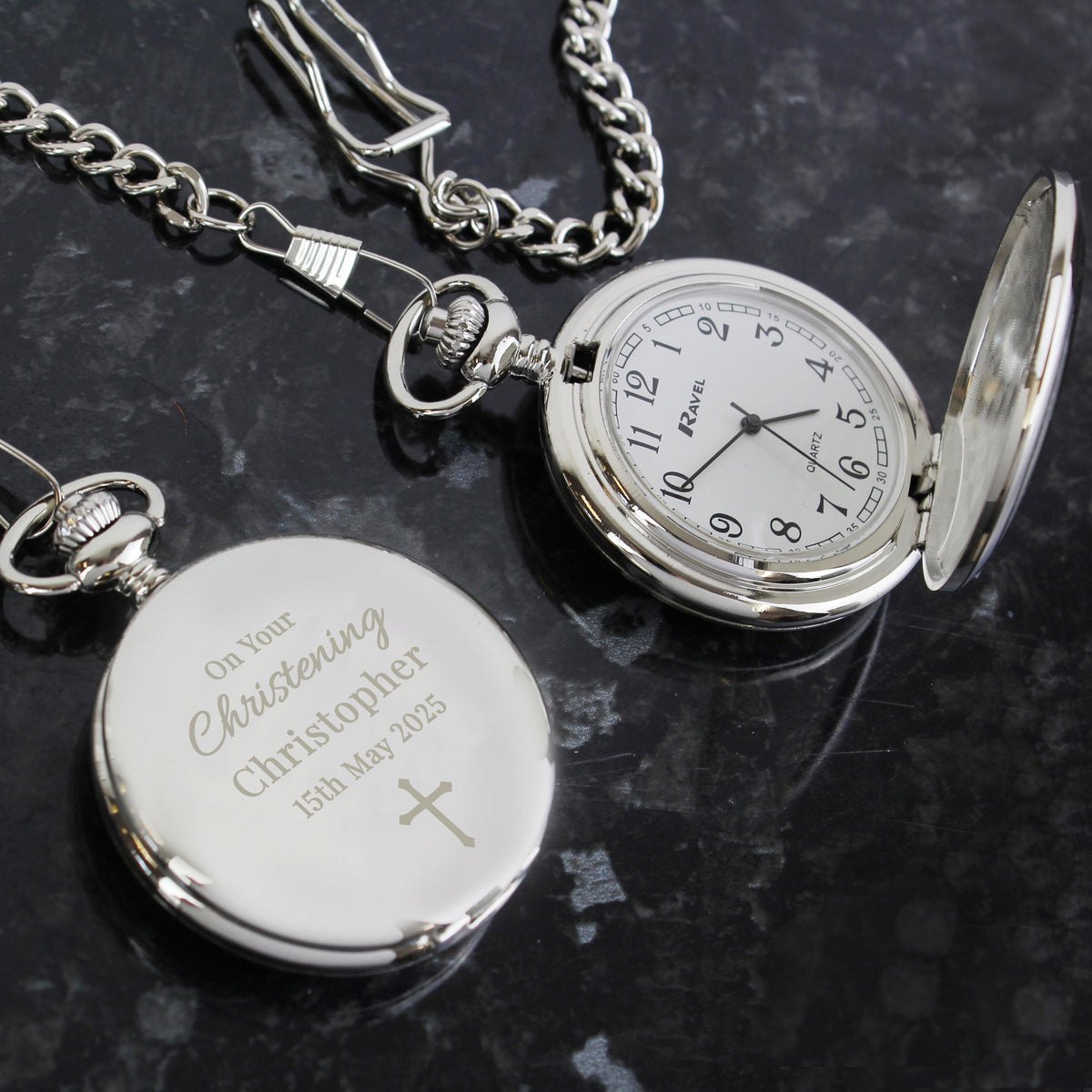 Personalised Religious Pocket Watch – additional product view 3