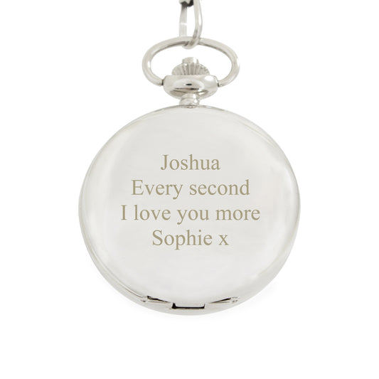Personalised Formal Pocket Fob Watch - image 2