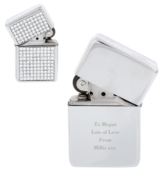Personalised Any Message Diamante Lighter - image 2