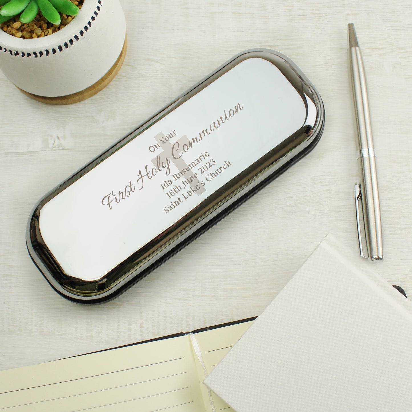 Personalised Religious Pen and Box Set - image 7