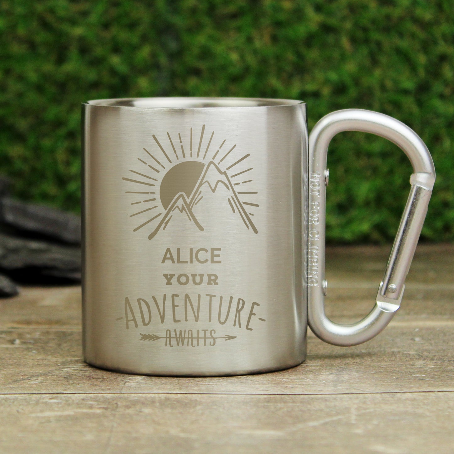 Personalised 'Adventure Awaits' Stainless Steel Mug - image 5