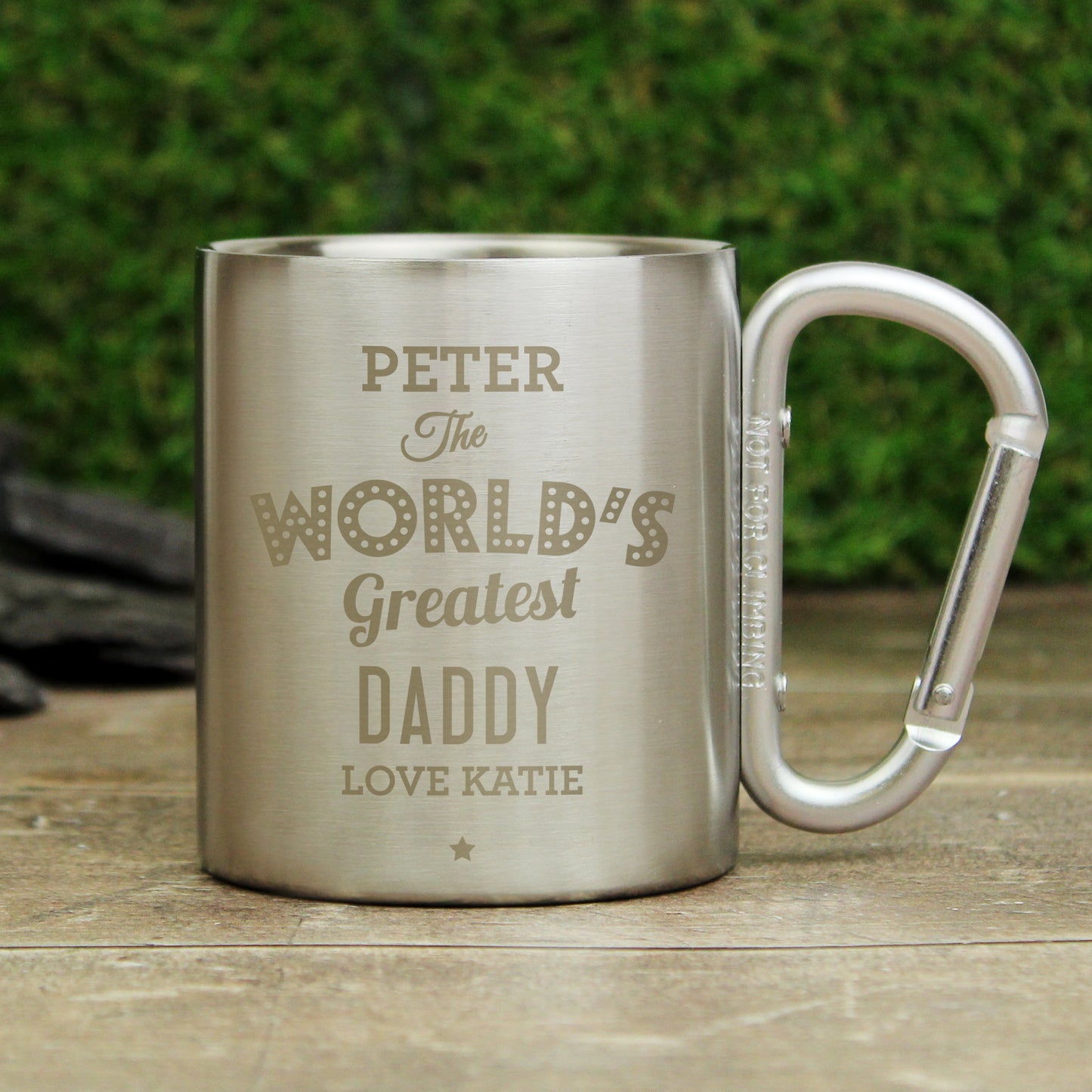 Personalised 'The World's Greatest' Stainless Steel Mug - image 5
