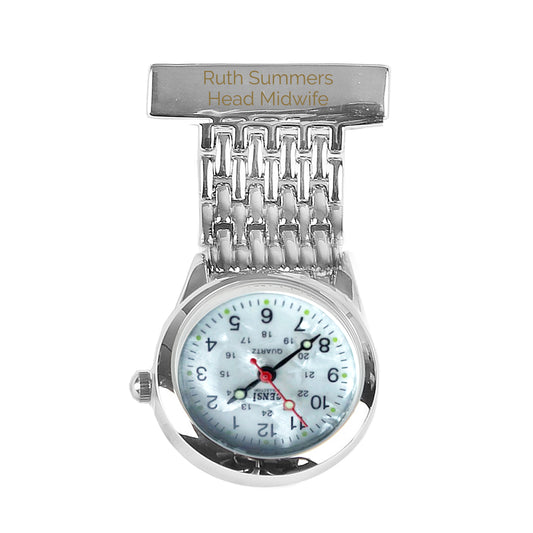 Personalised Nurse's Fob Watch - image 2
