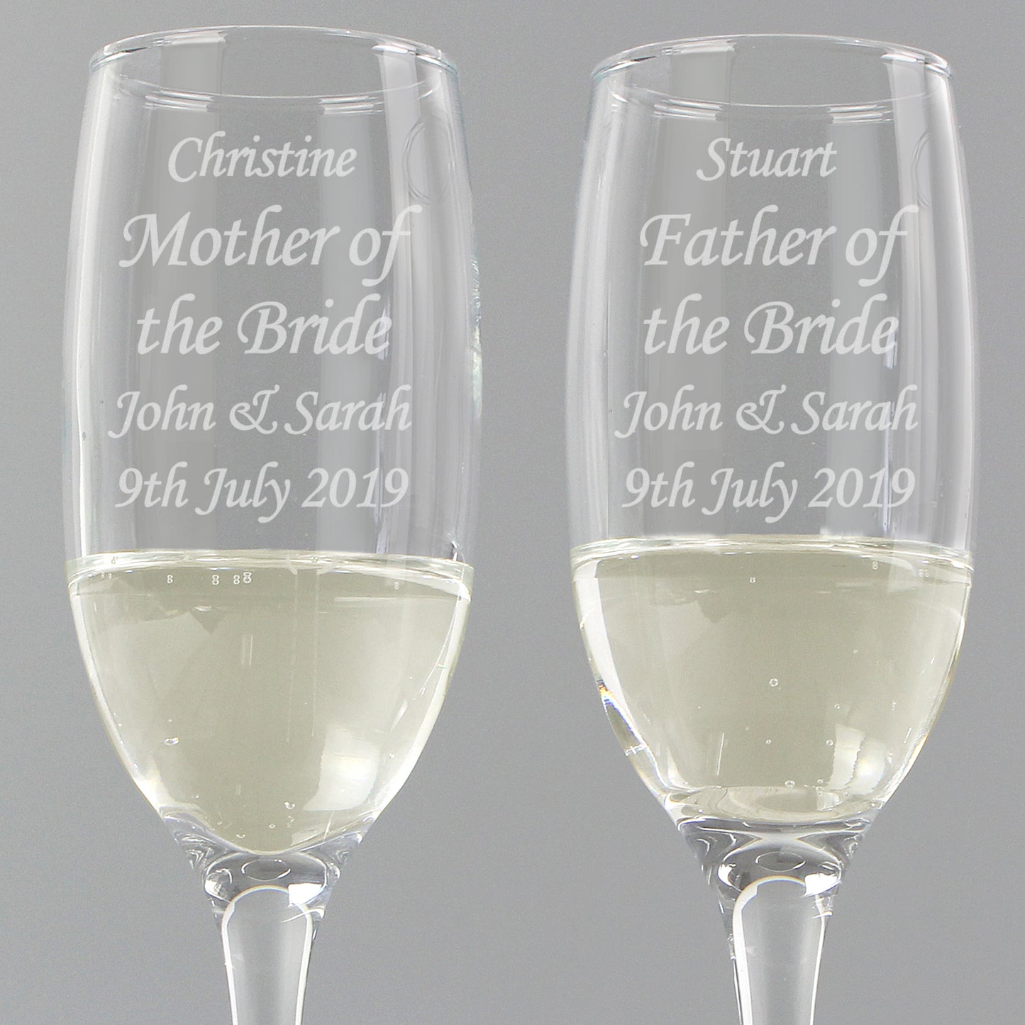 Personalised Celebration Pair of Flutes - image 3