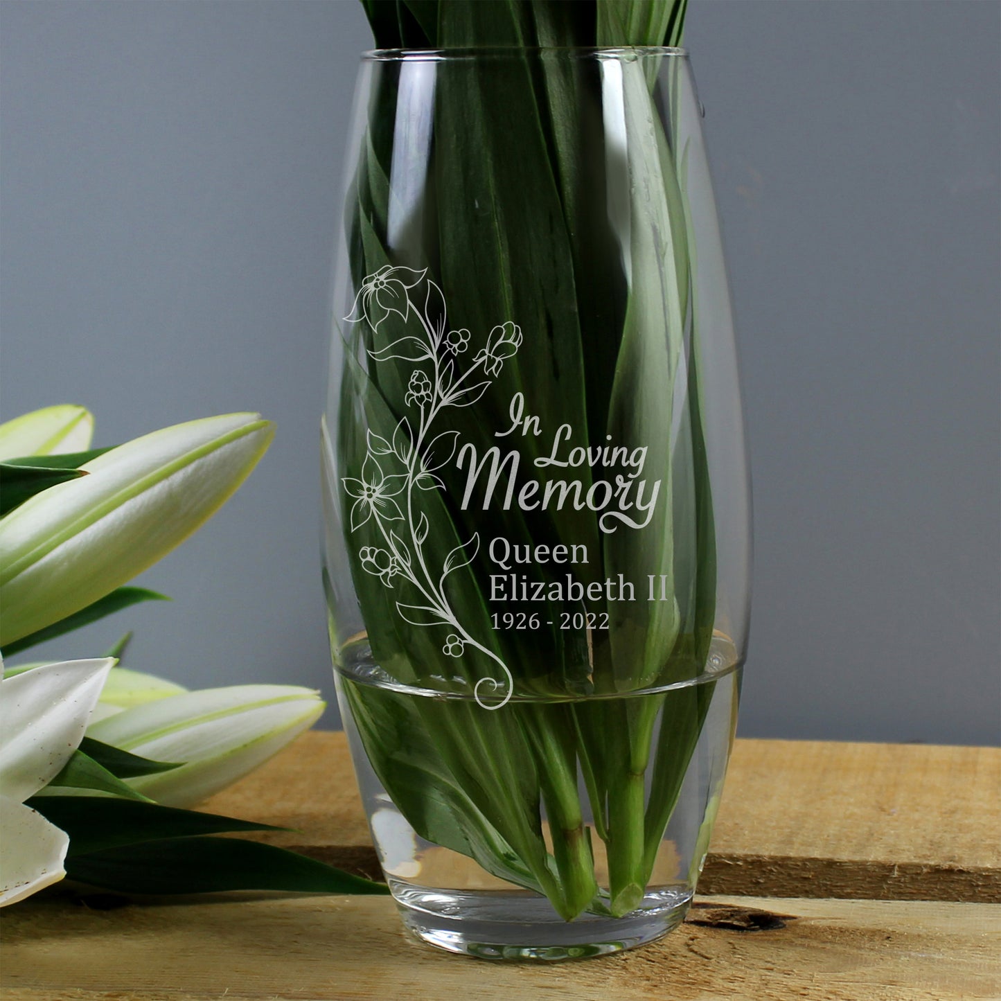 Personalised In Loving Memory Vase - image 3