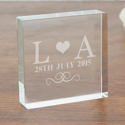 Personalised Monogram Crystal Token - image 2