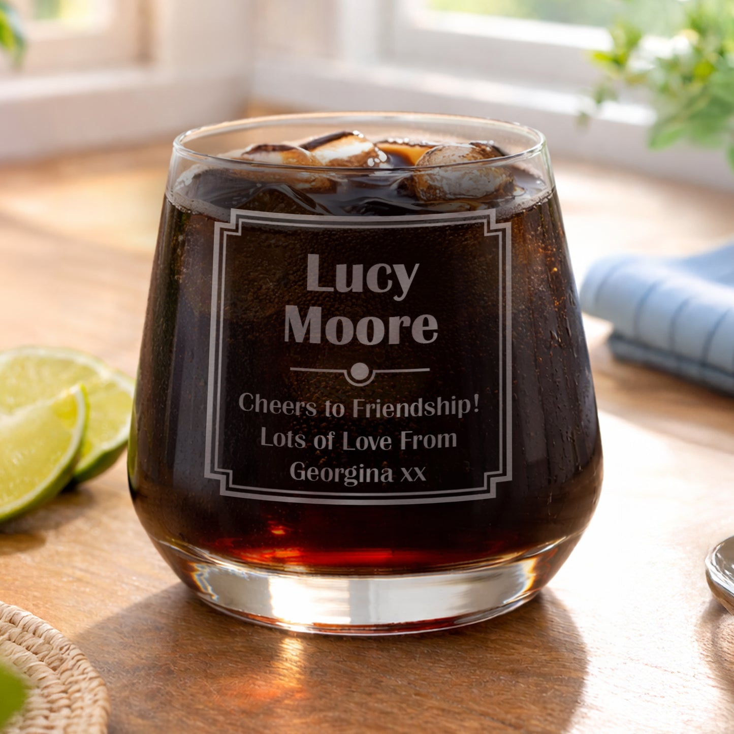 Personalised Art Deco Tumbler - image 4