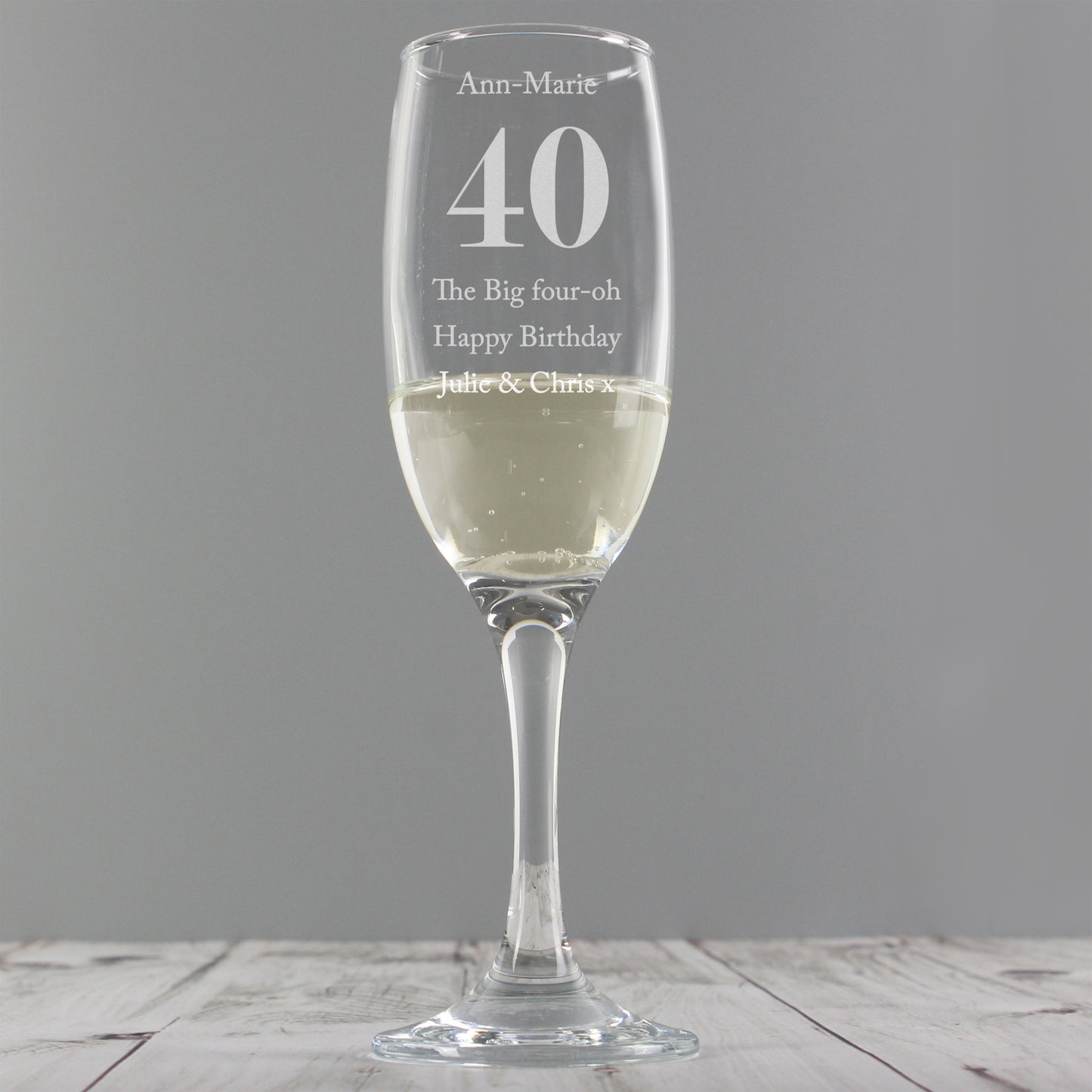 Personalised Birthday Big Age Flute - image 8