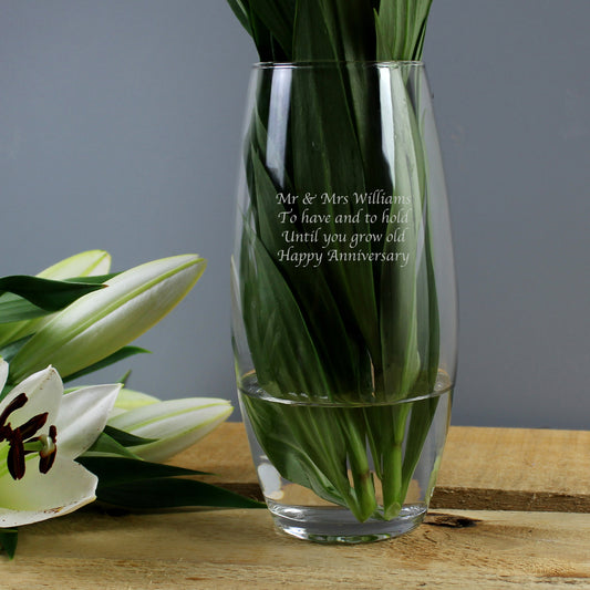 Personalised Tapered Bullet Vase - image 2