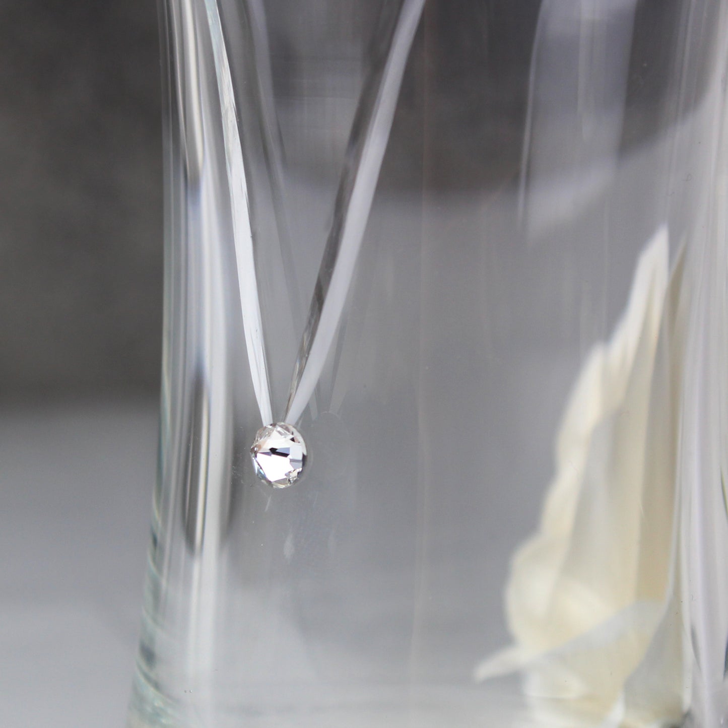 Personalised Special Year Diamond Effect Heart Vase - image 9