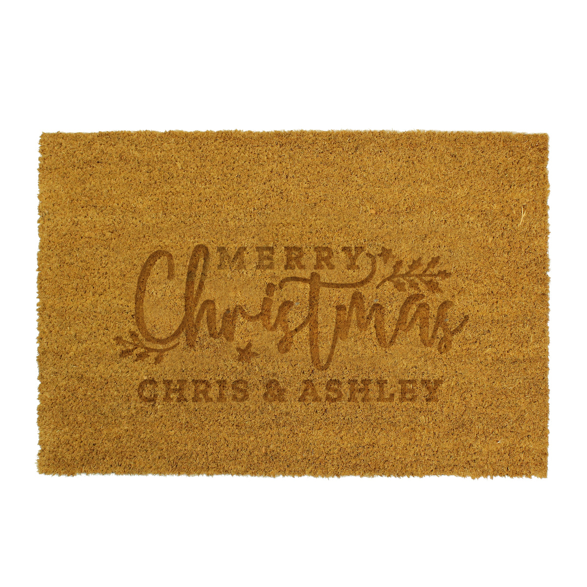 Personalised Christmas Rectangle Indoor Doormat - image 5