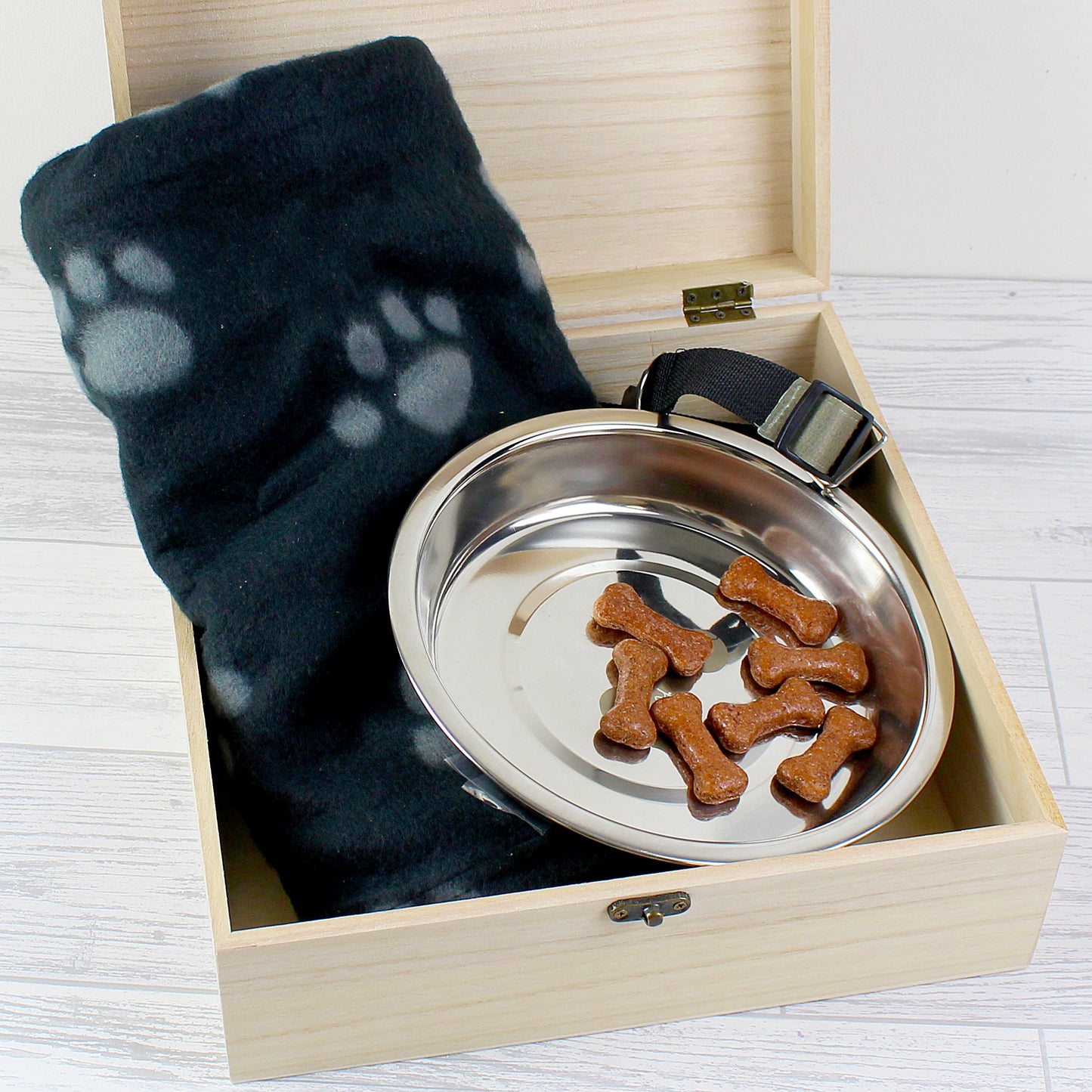 Personalised Pet Memorial Large Wooden Keepsake Box - image 5
