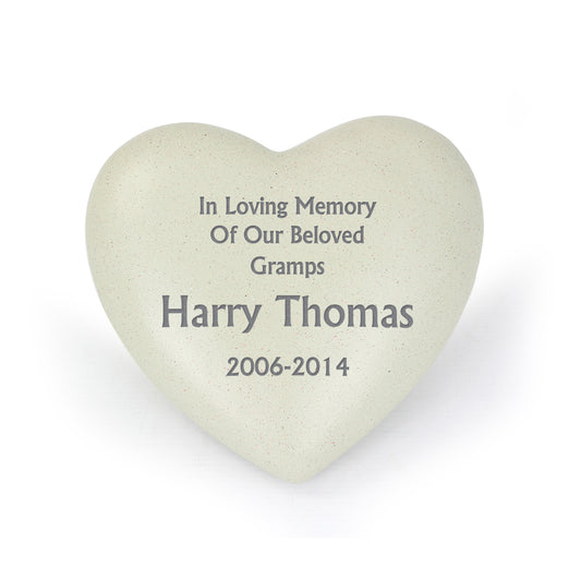 Personalised Heart Memorial - image 2