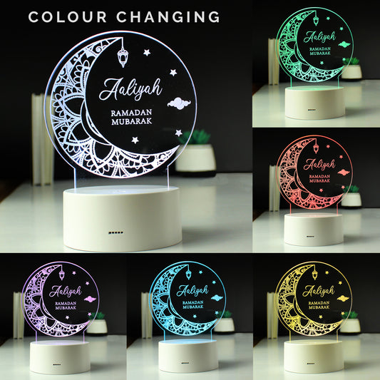 Personalised Eid and Ramadan LED Light - image 2