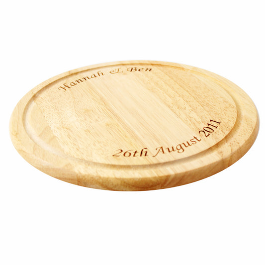 Personalised Round Chopping Board - image 2