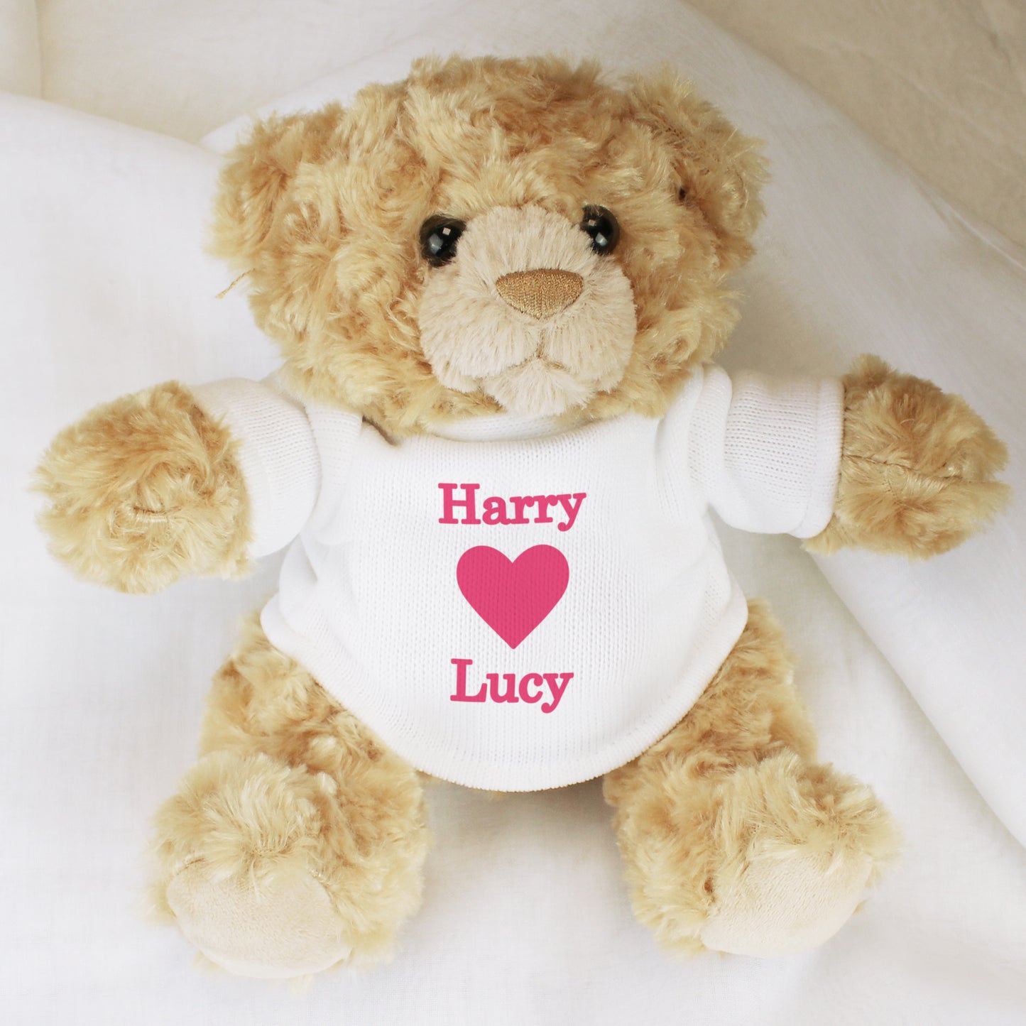 Personalised Love Heart Teddy Bear - image 2