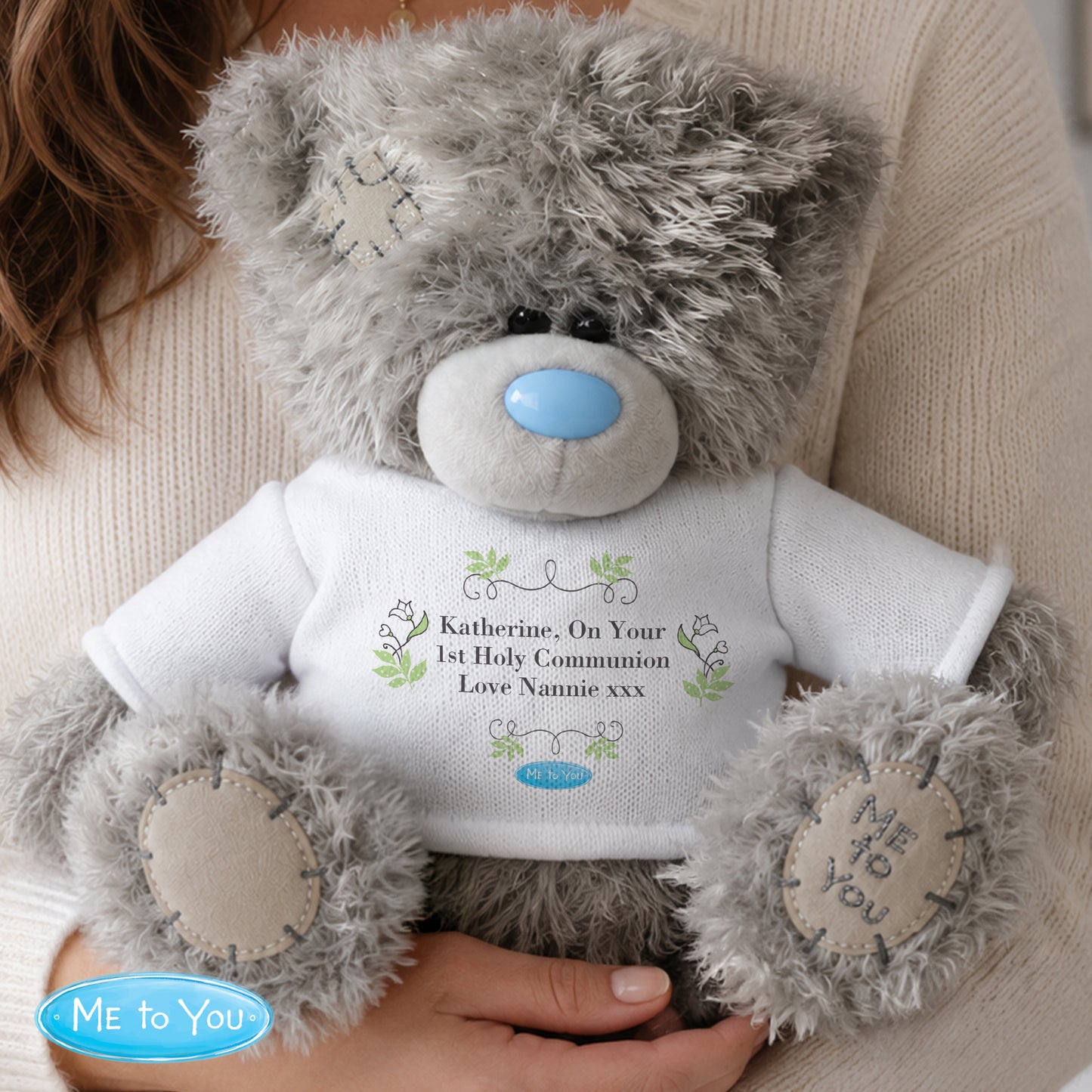 Personalised Me To You Bear Religious Cross - image 2