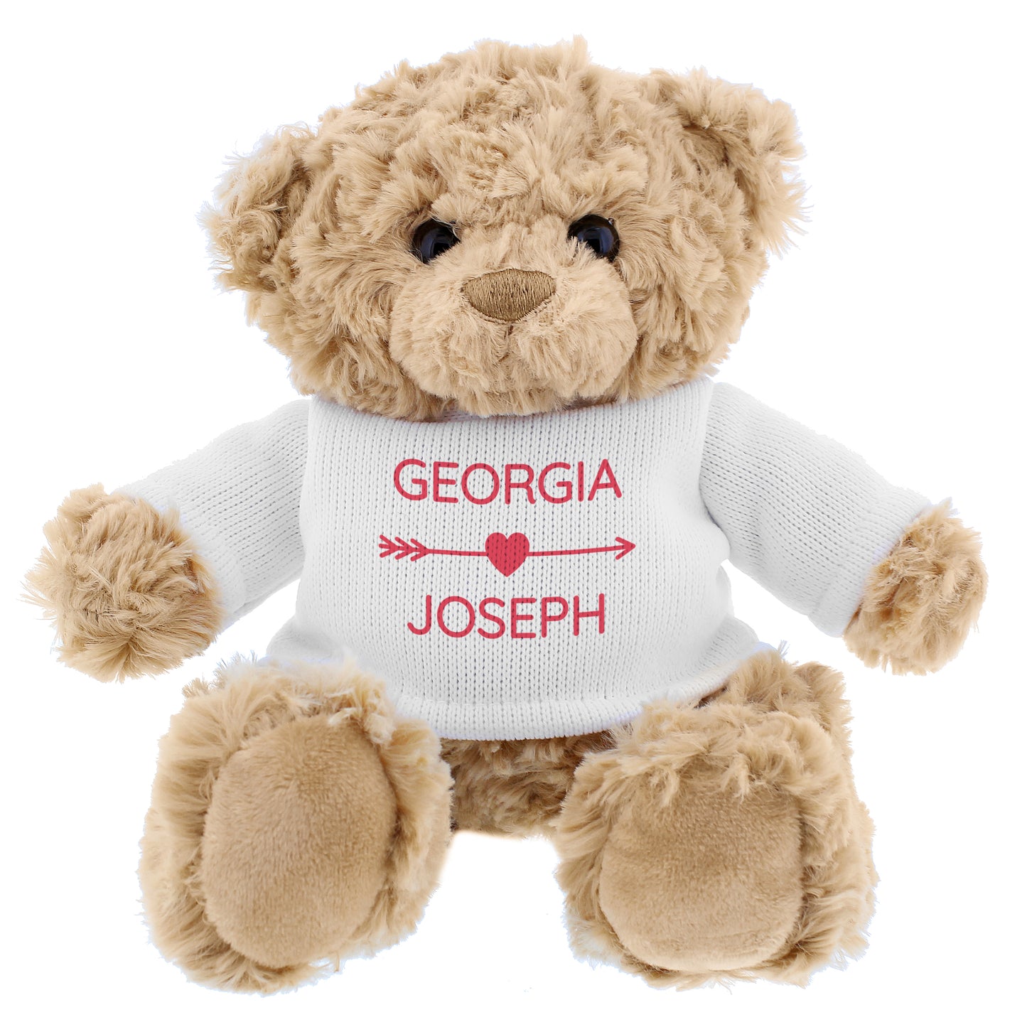 Personalised Cupids Love Heart Teddy Bear - image 3