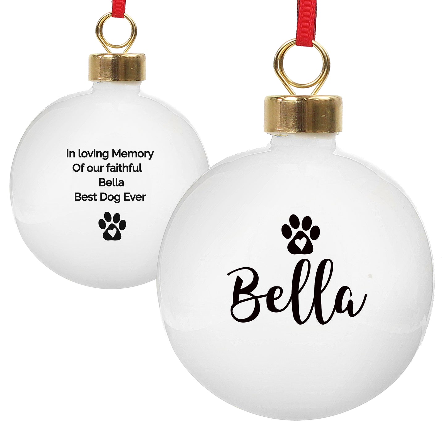 Personalised Pet Bauble - image 2