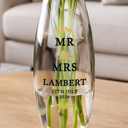 Personalised Couples Bullet Vase - image 3