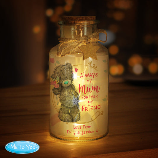 Personalised Me To You Forever My Friend LED Glass Jar - image 2