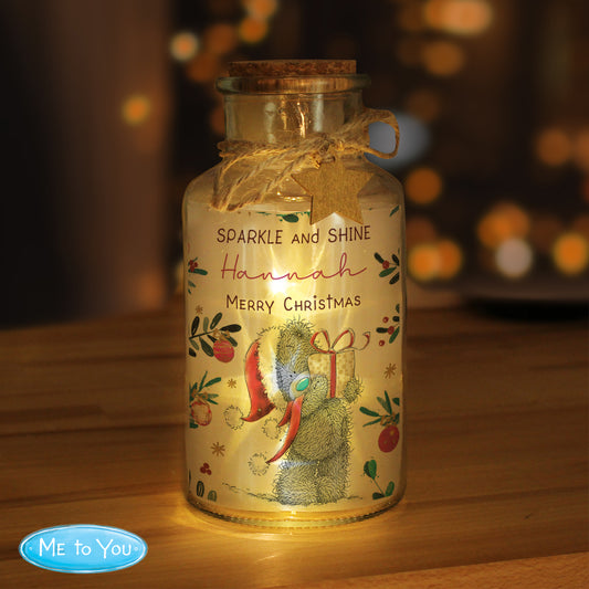 Personalised Me to You Cosy Winter Led Jar - image 2