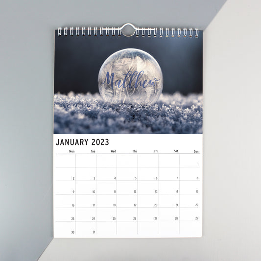 Personalised A4 Great Outdoors Calendar - image 2