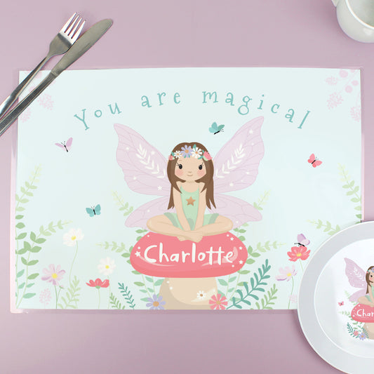 Personalised Toadstool Fairy Placemat - image 3