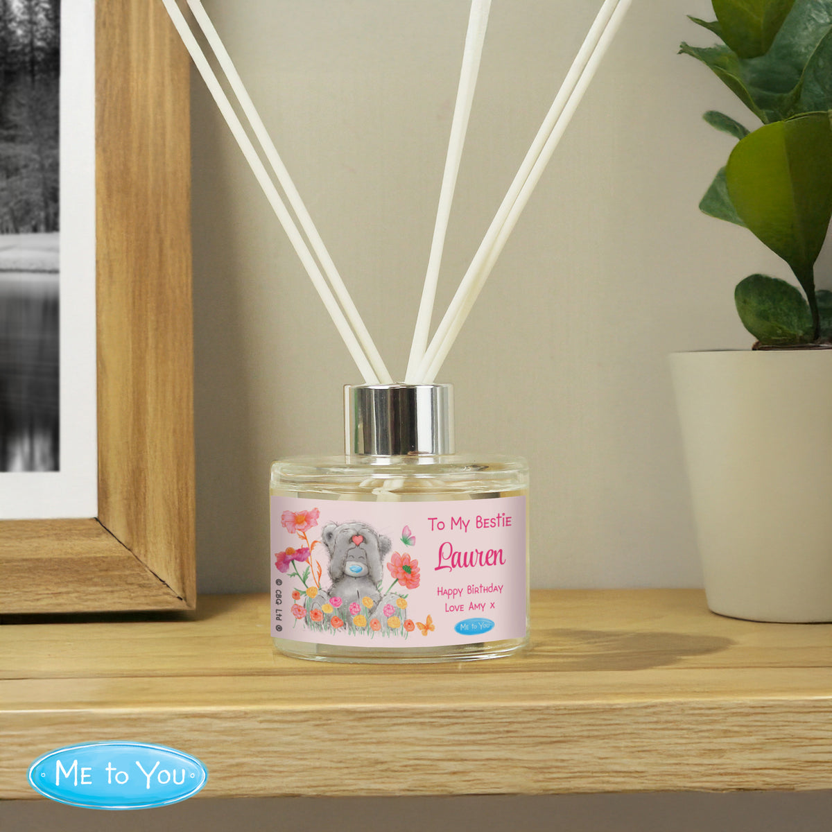 Personalised Me to You Flowery Diffuser - image 4