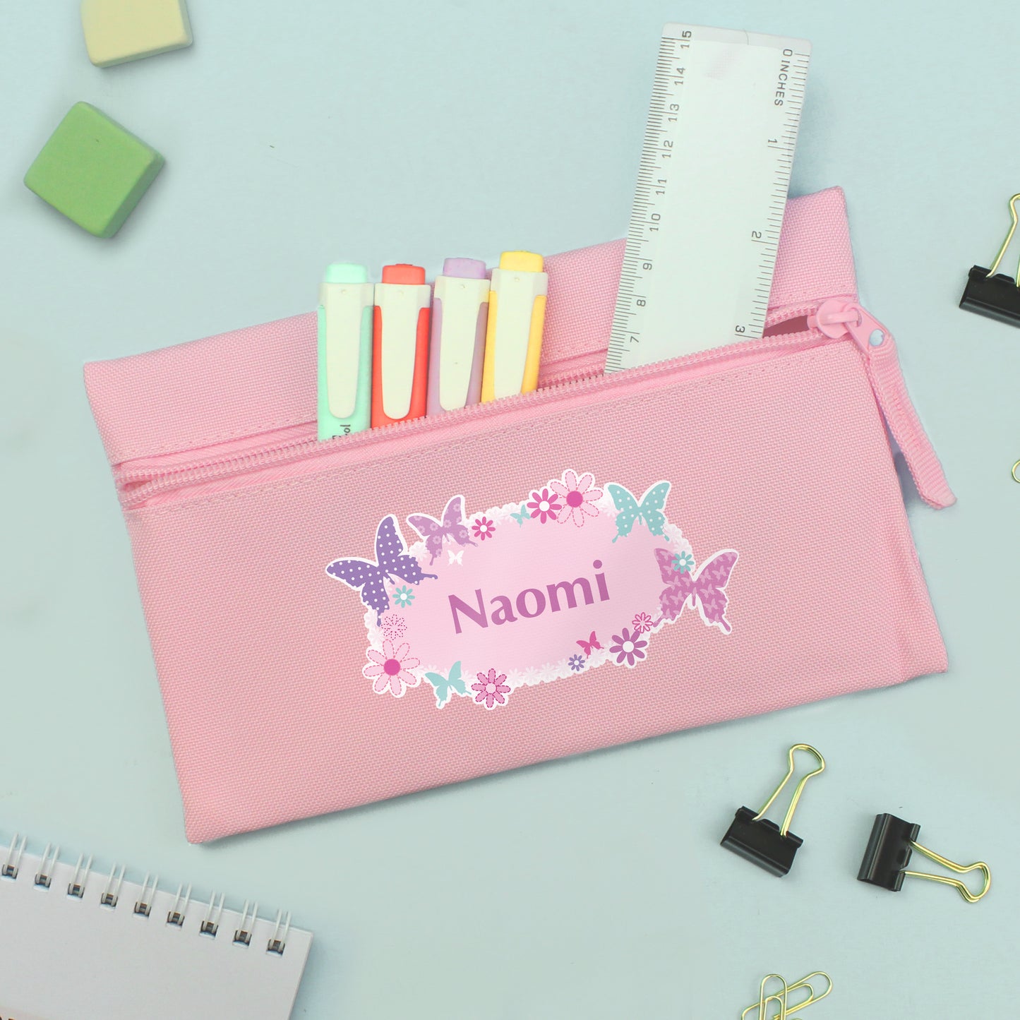 Personalised Butterfly Pencil Case - image 3