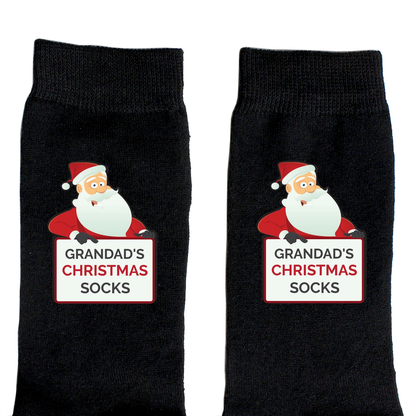 Personalised Santa Claus Christmas Socks - image 5