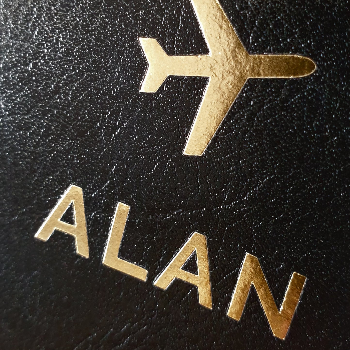 Personalised Gold Name Passport Holders Set - image 4