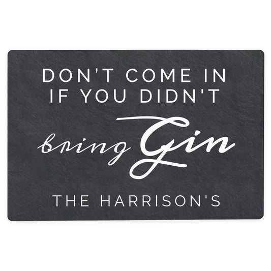 Personalised Gin Metal Sign - image 2