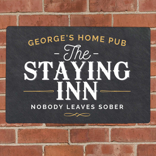 Personalised Staying Inn Metal Sign - image 4