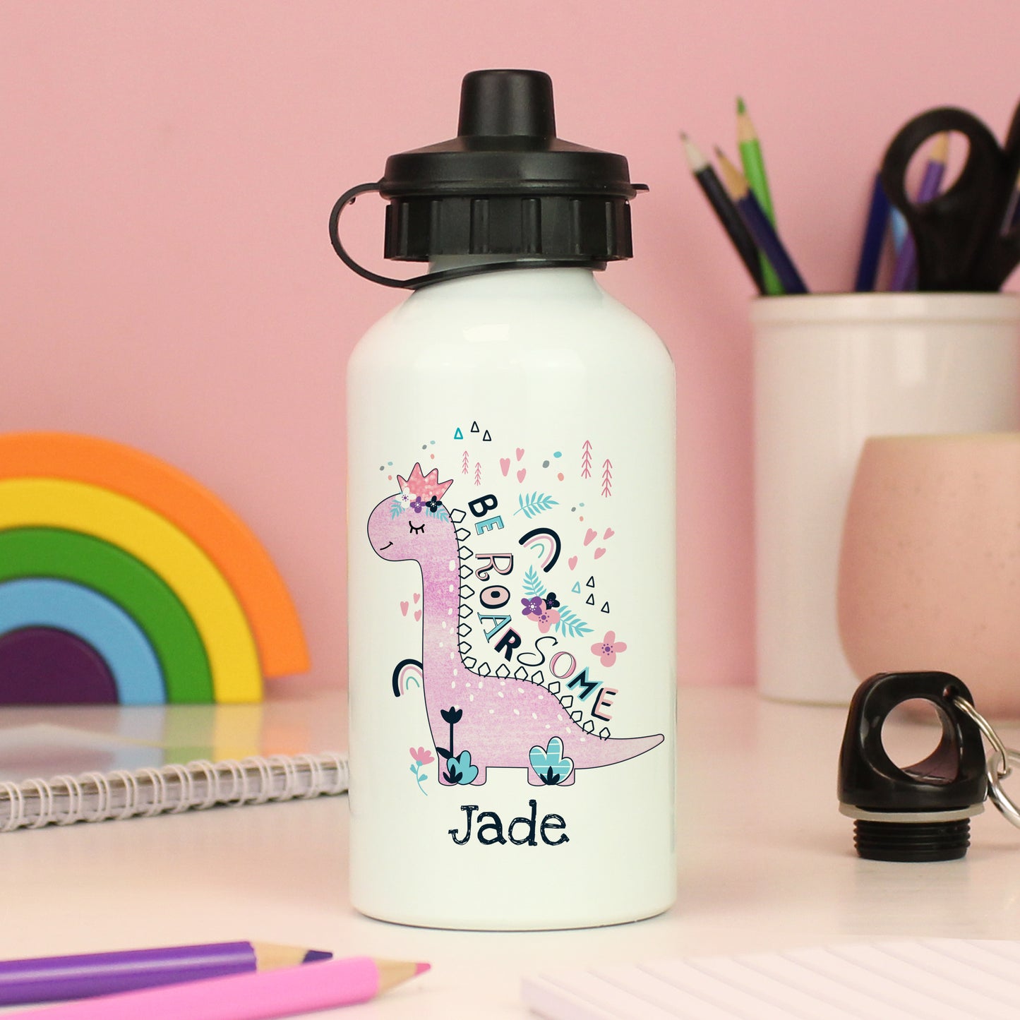 Personalised Dinosaur Drinks Bottle - image 4