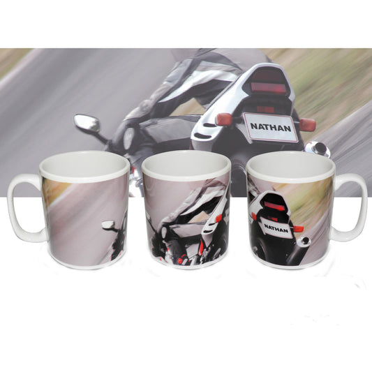 Personalised Motorbike Mug - image 2